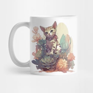 Cute Bengal cat Mug